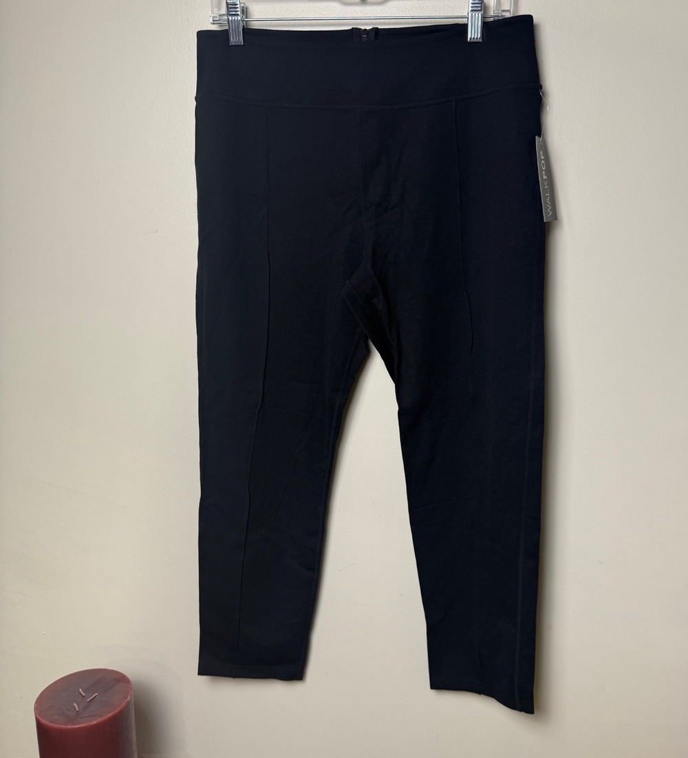 Adore Me Penny Ponte Pant Walkpop Legging Size XL NWT Black Career Casual Ankle